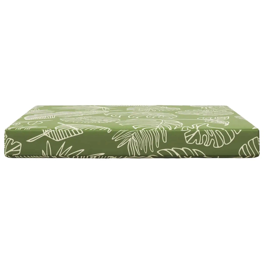 Cuscino per divano da esterno Design a foglia 80 x 80 x 8 cm 900826