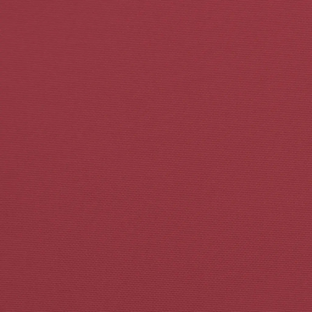 Cuscino per Pallet Rosso Vino 70x70x12 cm in Tessuto 360478
