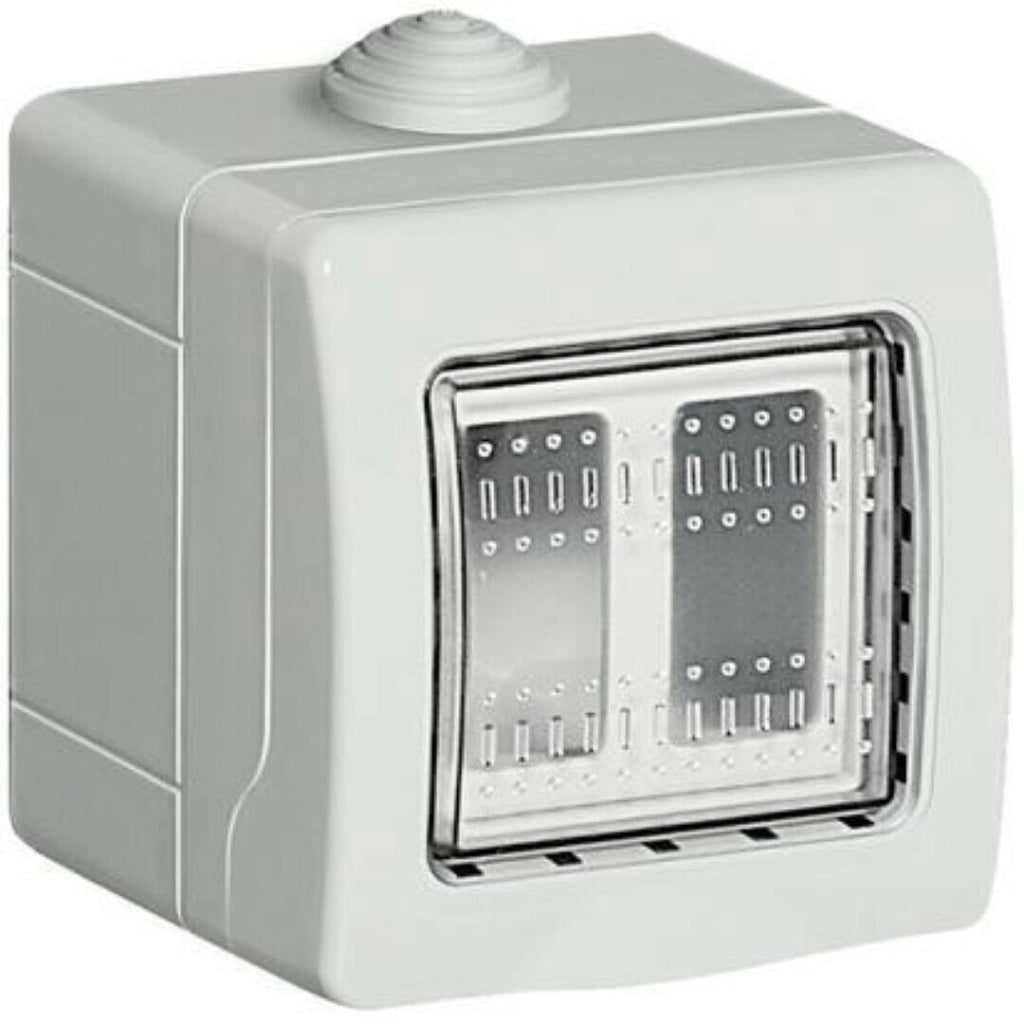 Bticino S25502E Custodia Per Esterno Bianco 2 Moduli - Bticino