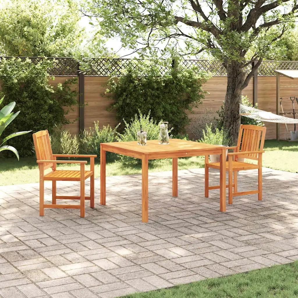 Set da Pranzo per Giardino 3 pcs Marrone 3375684