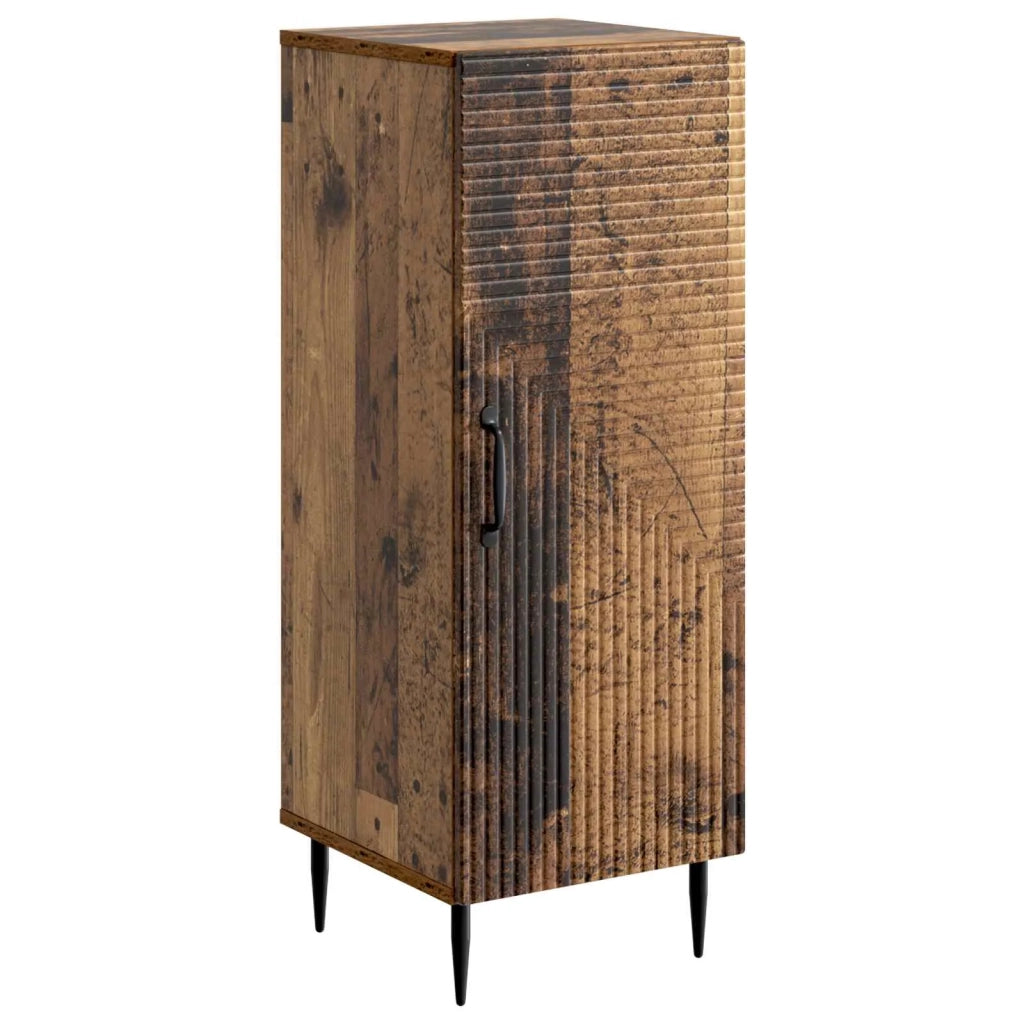 Credenza | Madia | Buffet da pranzo | Armadio da pranzo Legno antico 33 x 34,5 x 89,5 cm Legno ingegnerizzato
