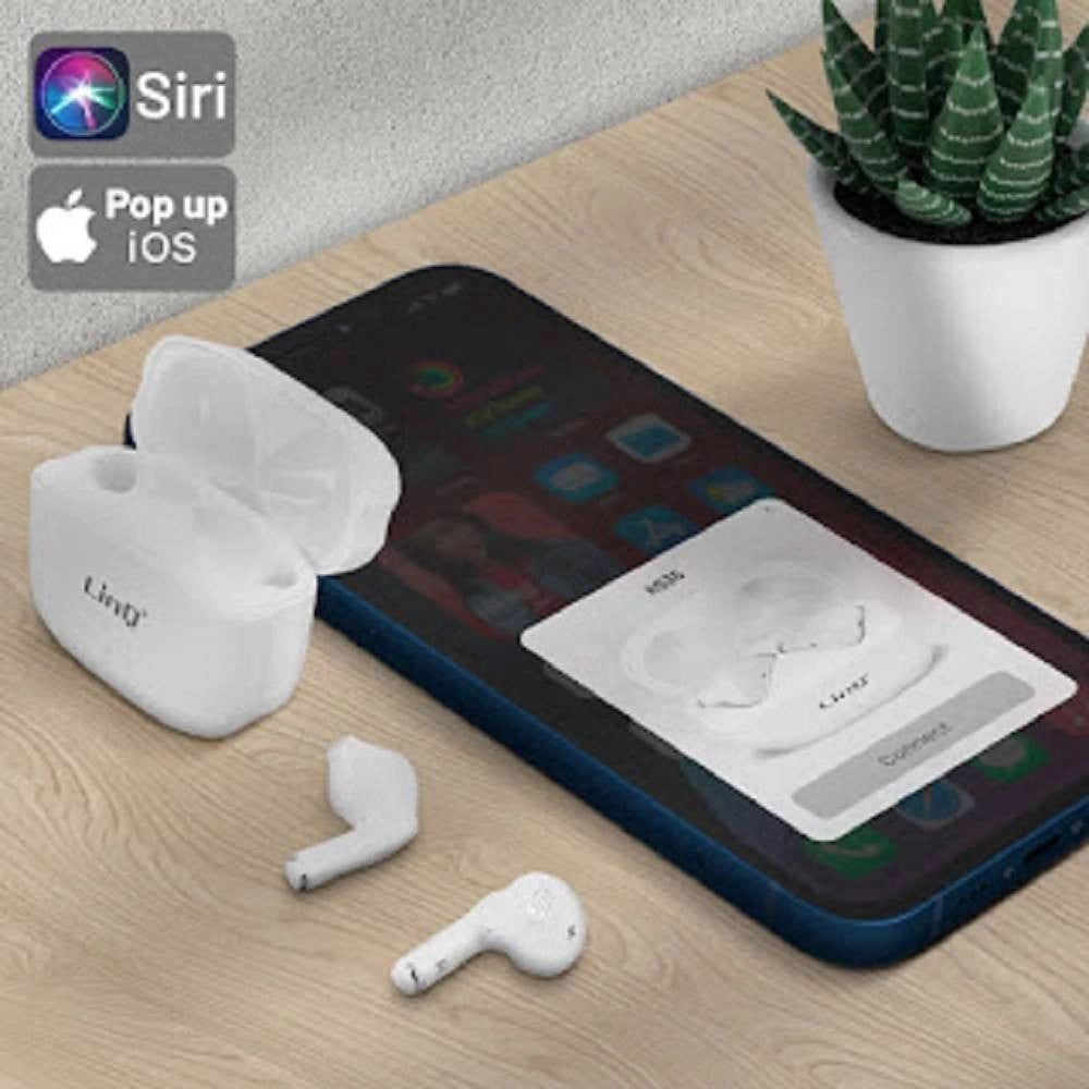 Trade Shop - Auricolari Cuffie Bluetooth Wireless Controllo Touch Con Scatola Di Ricarica R535 -