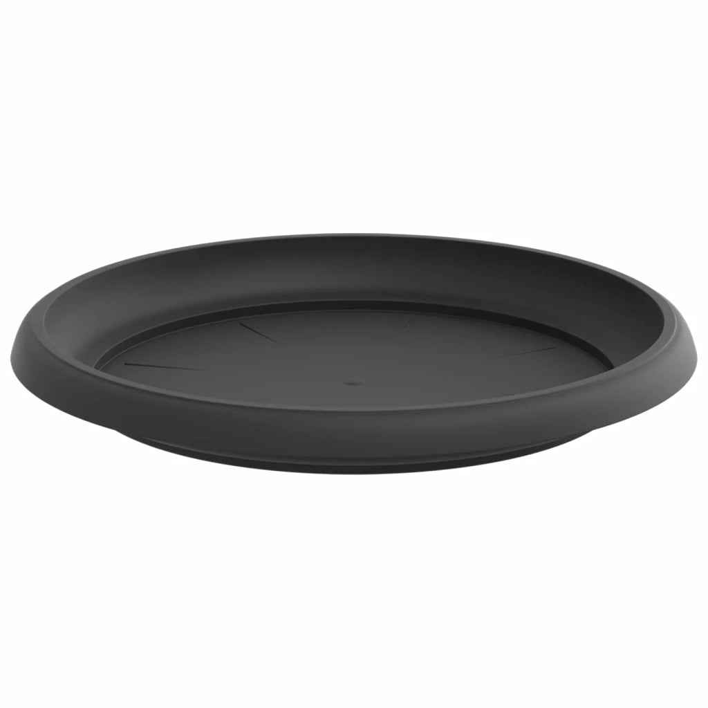 Vasi per Piante 6 pcs Nero Ø 30 x 25 cm Plastica 3403277