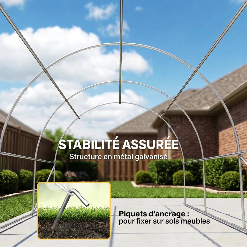 Tenda da Giardino ¨C zephmum ¨C 5x3m Beige