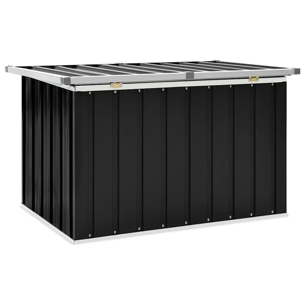 Baule da Giardino Antracite 109x67x65 cm 46259