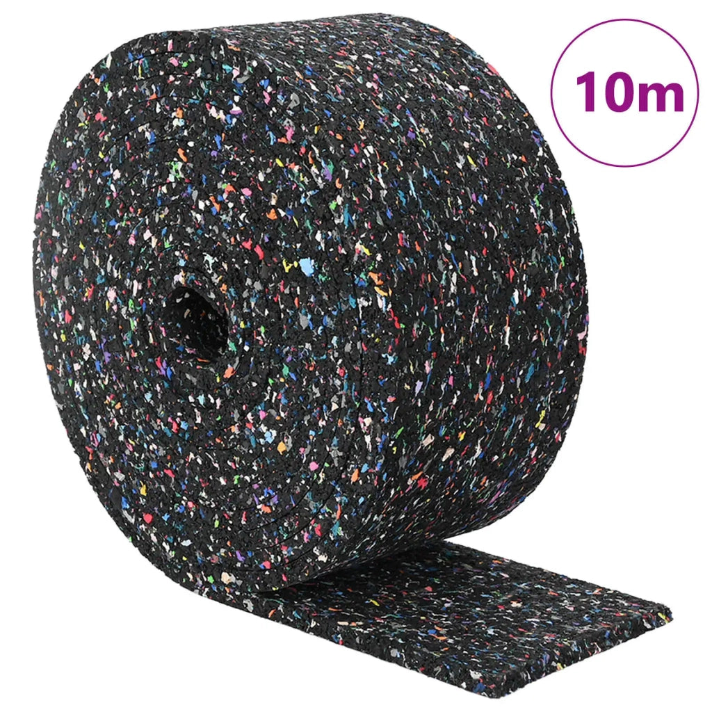 Rotolo di Granulato in Gomma Nero 1000 x 12 x 1 cm Gomma 42027307