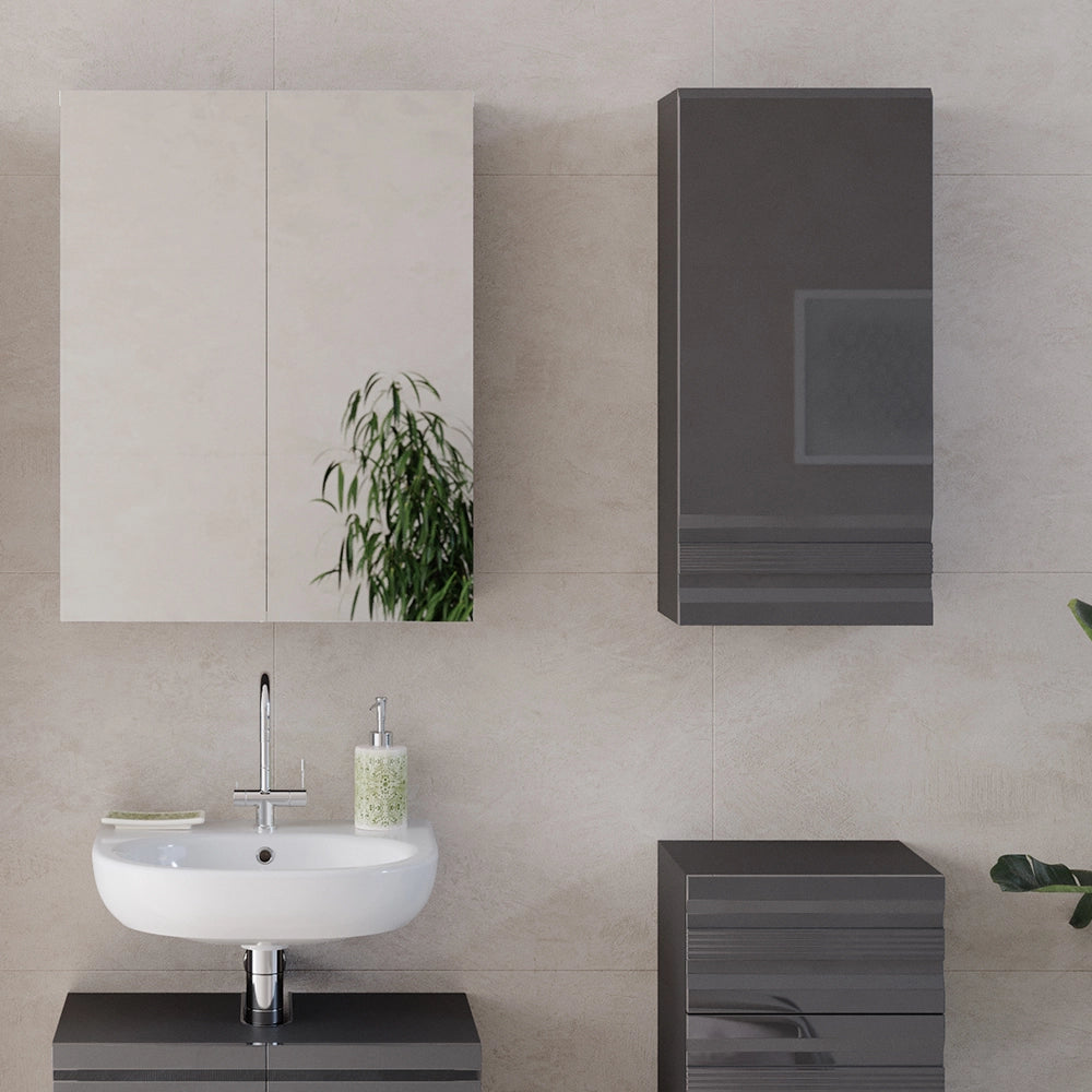 Vicco Mobile bagno Antracite 77 x 36.4 cm