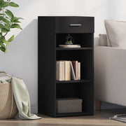Credenza Nera 40x42,5x93 in Legno Multistrato 846314