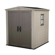 Keter Casetta da Giardino in Resina Factor 6 x 6 Box Capanno da Esterno