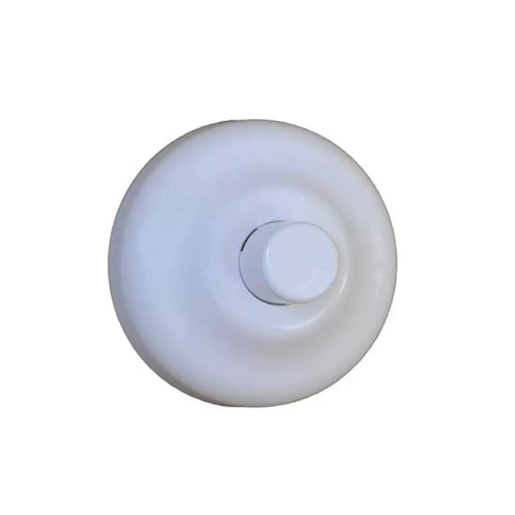 Rosone filettato e pulsante bianco ricambio 80007530 pucci