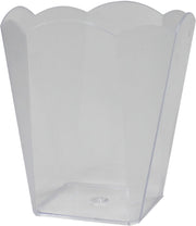 COPPETTA FIORE IN PLASTICA IN SET DA 12 PEZZI DA 130 CC
