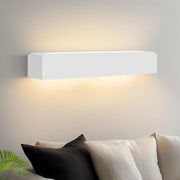 ZMH Applique G9 Lampada in gesso bianco per camera da letto corridoio scale