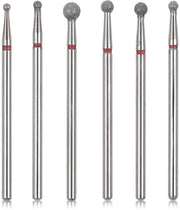 Set di punzoni per unghie da 6 pezzi - punzoni per unghie professionale - sicurezza da foratura - elettrico punzoni per unghie - attrezzatura manicure/pedicure - punzoni per unghie in acciaio