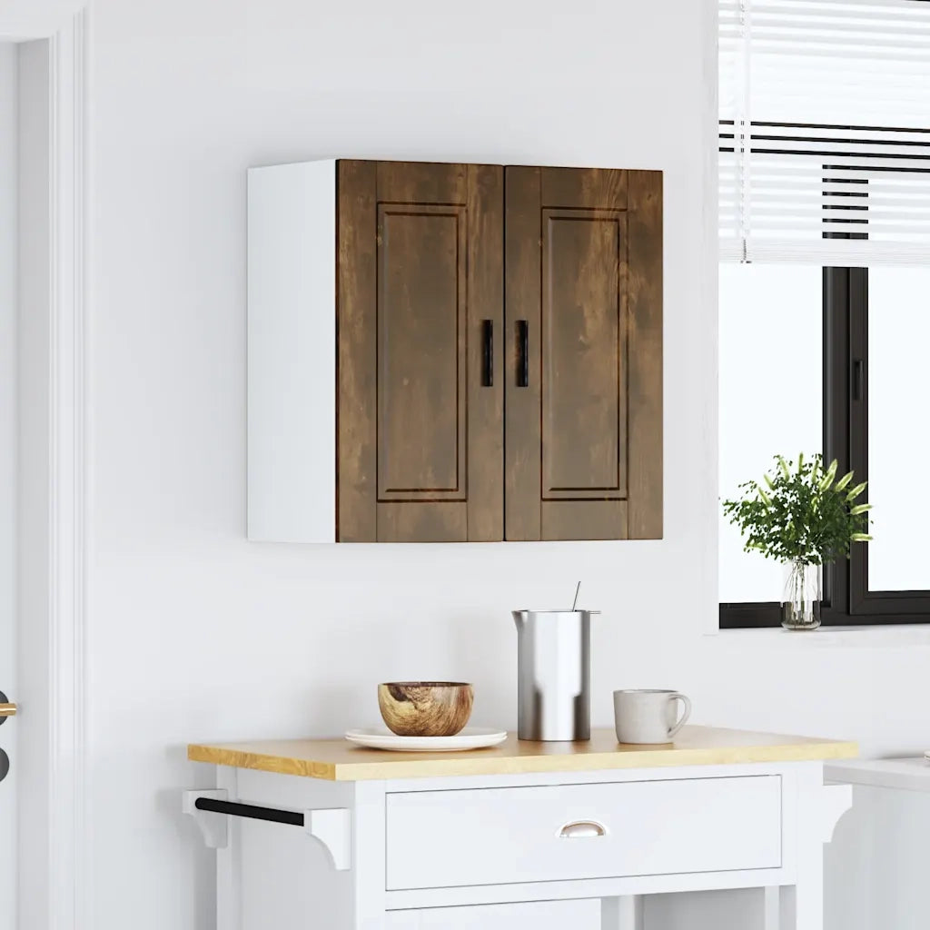 Pensile da Cucina Porto Rovere Fumo in Legno Multistrato 854062