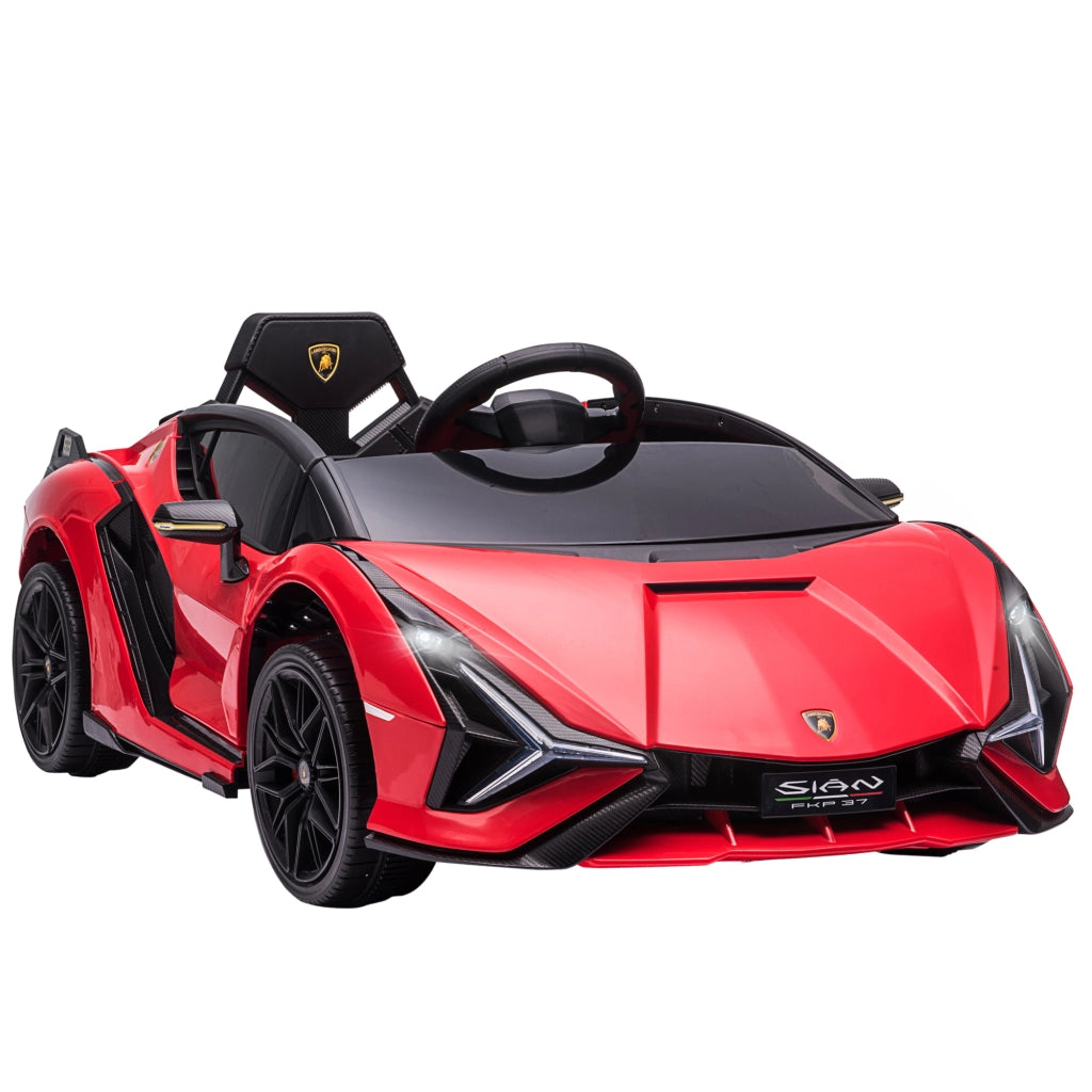 Auto Elettrica Bambini 12V ¨C Minimal ¨C Rosso, Telecomando