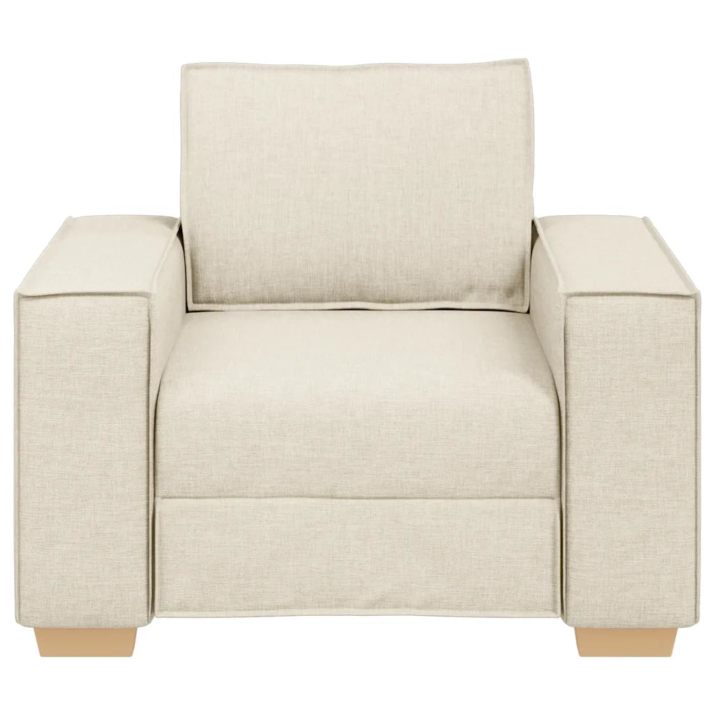 Poltrona in Lino 100x78x84 cm 4104969