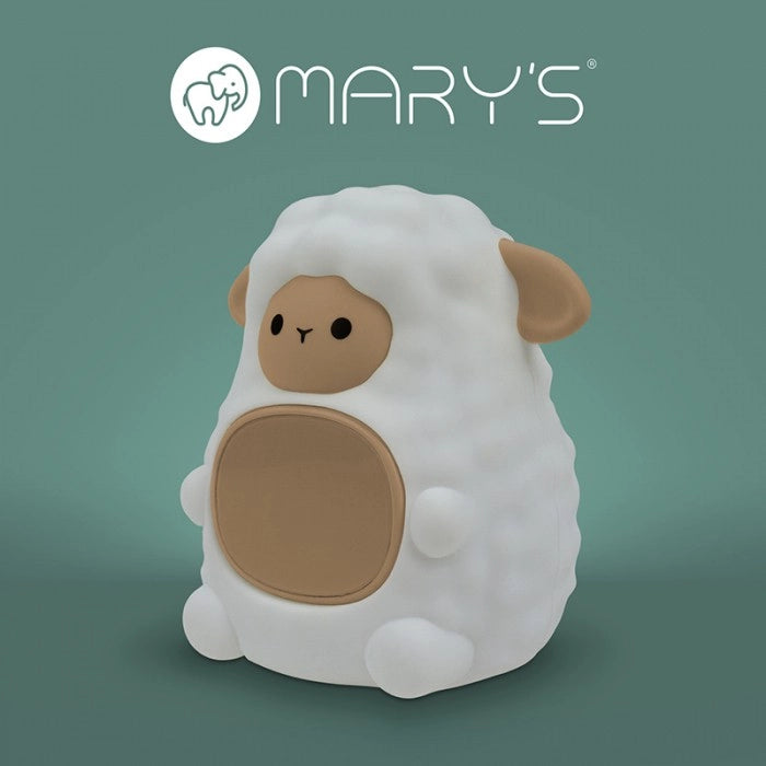 Mary's Lampada notte Pecorella LED RGB con sveglia