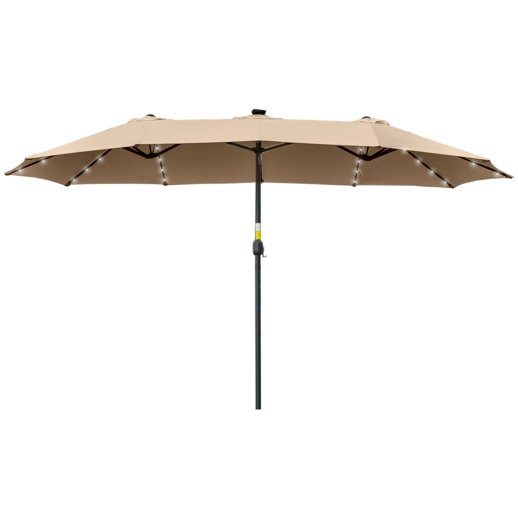Tendone da Giardino con LED ¨C Minimal ¨C Caqui 450x265x240 cm