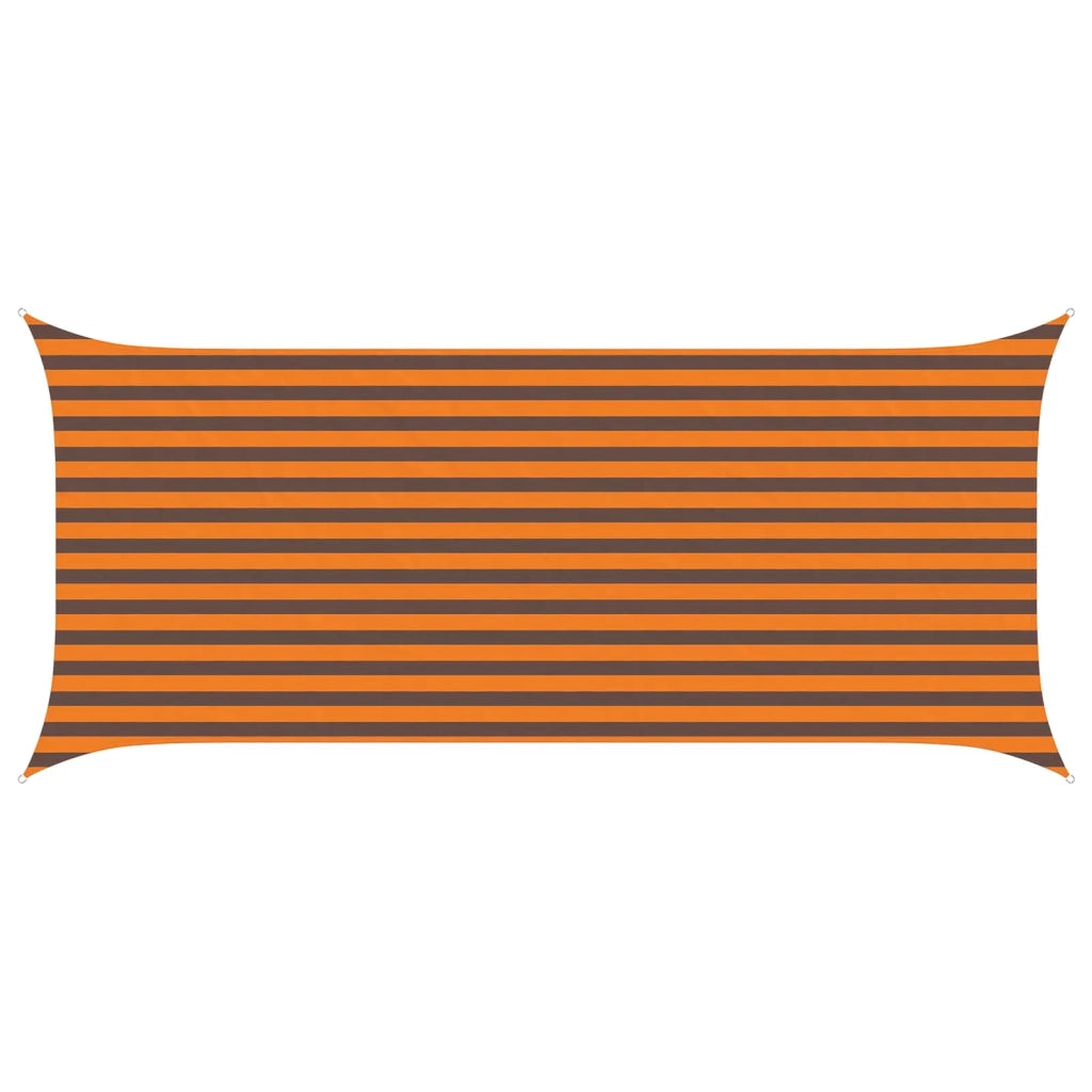 Vela da ombra solare Arancione e Marrone 4,5 x 2 m 42031034