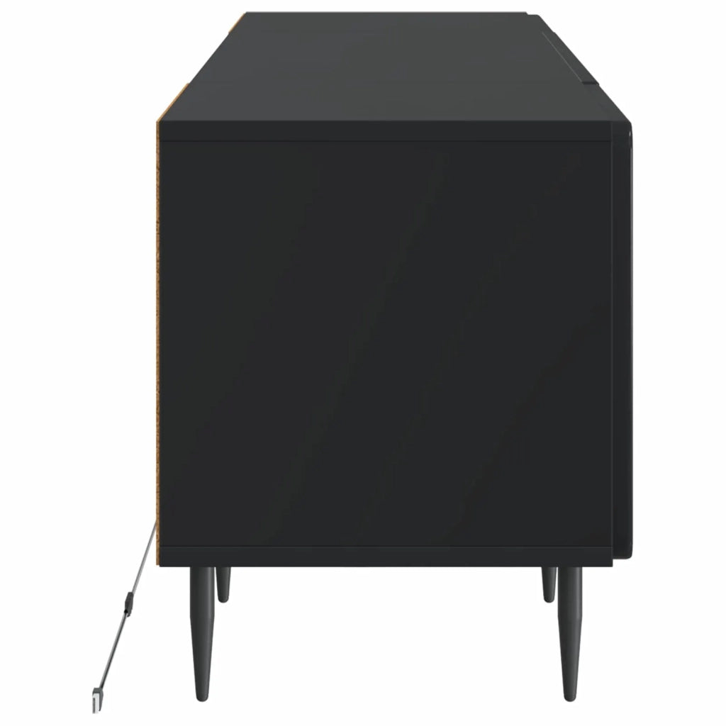 Mobile TV LED Nero Legno ingegnerizzato 896466