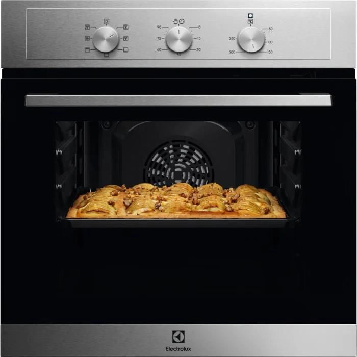 Electrolux EOH2H00BX Serie 300 Forno da incasso Elettrico Multifunzione 58 L Classe A AquaClean Grill Ventilato (59x59x56 cm) colore Acciaio Inox