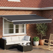Cornice per Tenda Manuale con LED 3,5 x 2,5 m 3420594