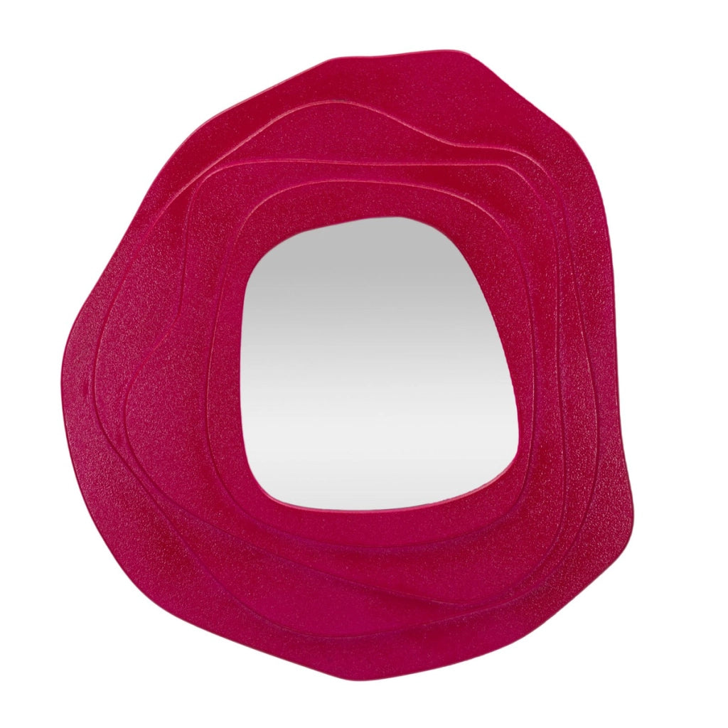 Specchio con Cornice VKH476, Rosa, MDF, 90x4x97 cm