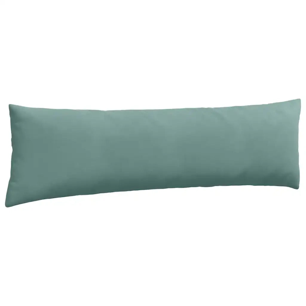 Cuscini da Divano 2 pz | Cuscini per sedie Verde Mare 145 x 40 cm Tessuto in Cords