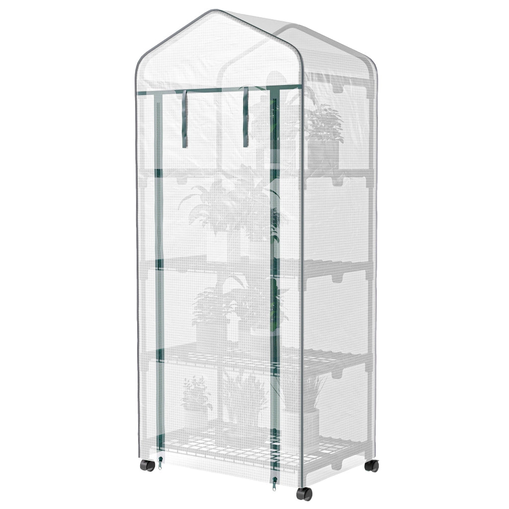 Serra da giardino ¨C Minimal ¨C 69x50x165 cm, bianco
