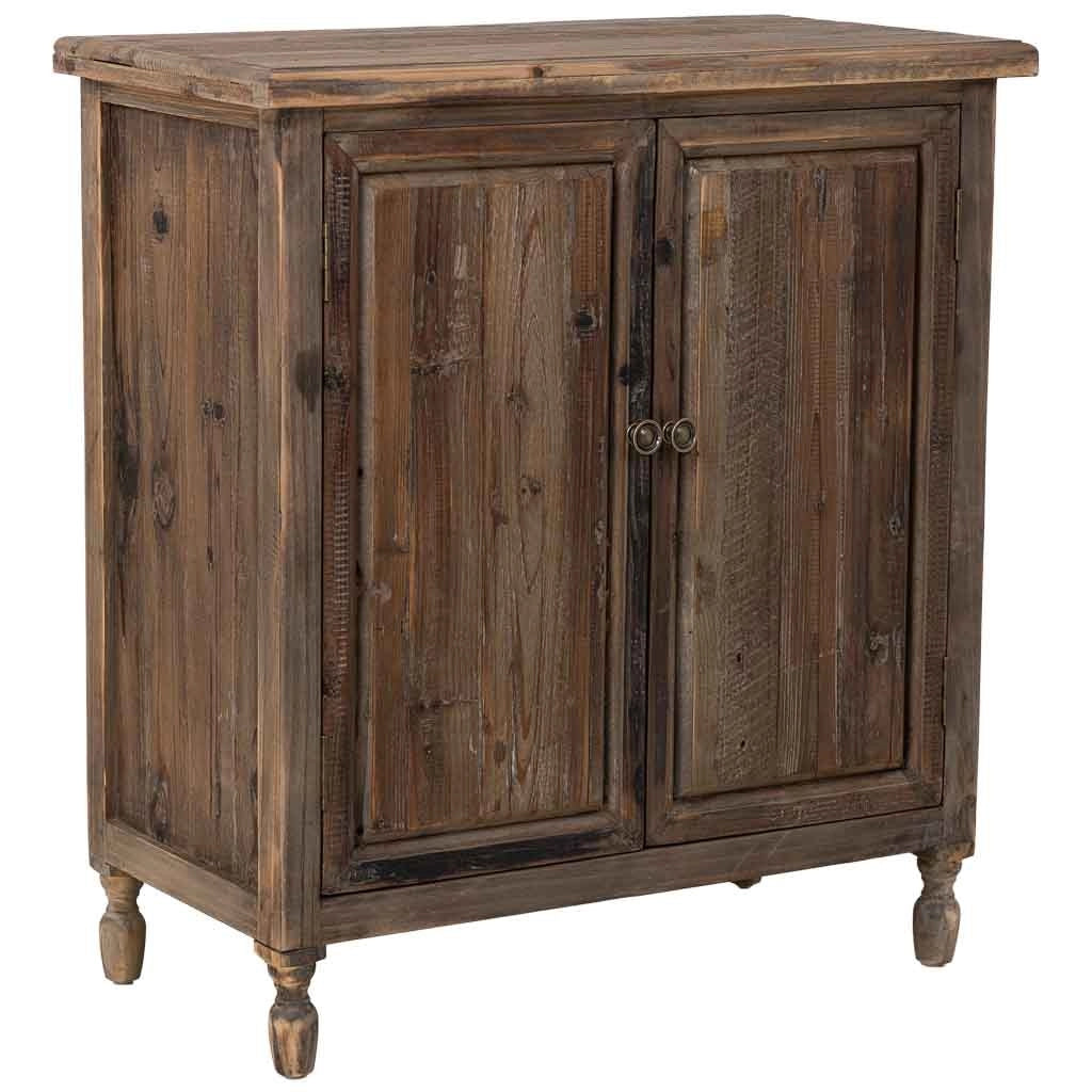 Mobili d'ingresso in legno con 2 porte 75x38x82