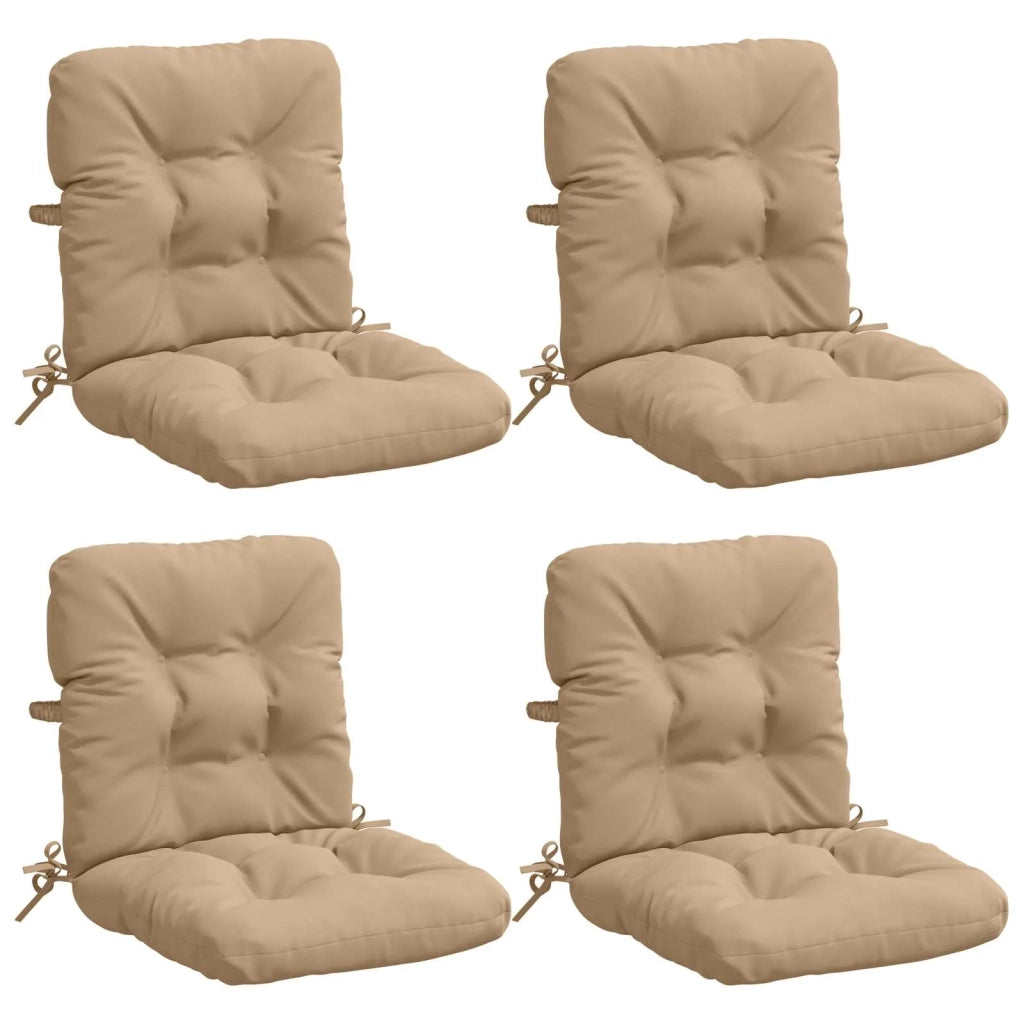 Cuscini per Sedia Alta in 4 Pezzi VIANEN 4 pcs 100% Poliestere 953795