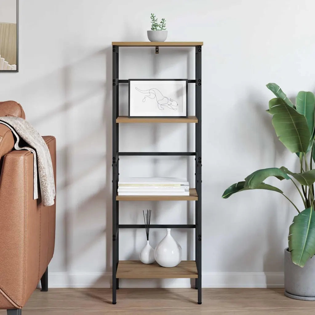 Libreria 3 livelli 40 x 29,5 x 115 cm Legno ingegnerizzato 883909