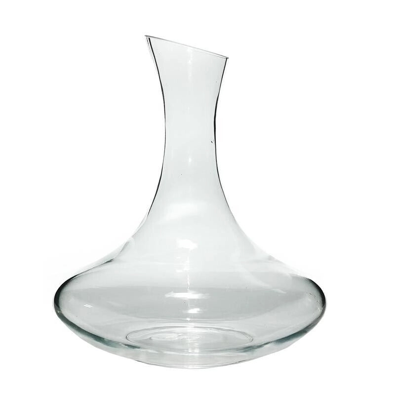 DECANTER IN VETRO TRASPARENTE PER VINO CON CAPIENZA 1.8 LITRI