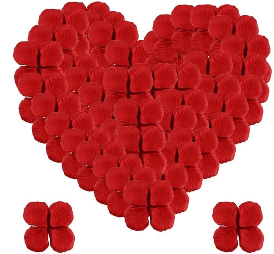 Fiori di Seta Artificiale 10000 Pezzi - Sostenibili - Decorazioni Romantiche - Decorazioni per Matrimonio - Decorazioni per San Valentino
