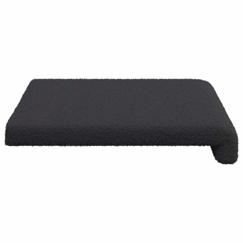 Cuscino per panchina Tessuto Sherpa Grigio Scuro 42043229