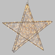 Stella 3D Copper 80 cm 240 MicroLED B Caldo FlashLED IP44