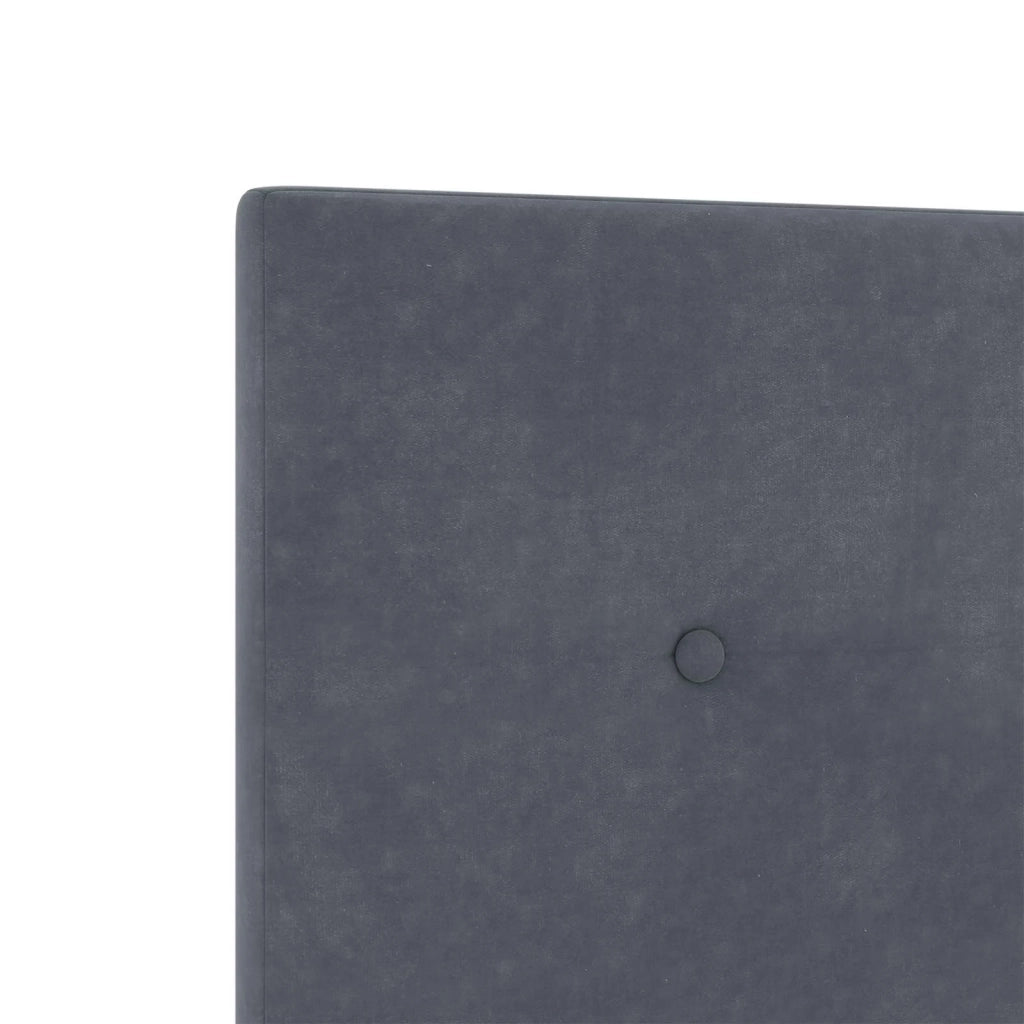 Letto box spring con materasso Grigio Scuro 140 x 190 cm 3453639