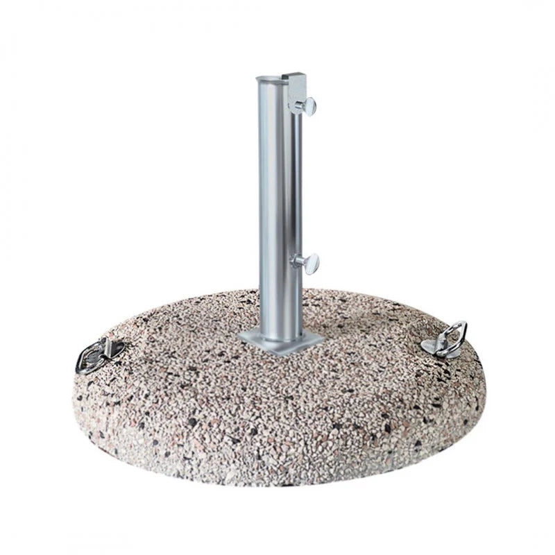 Base per ombrellone in graniglia - 75 Kg TUBO da 65 mm