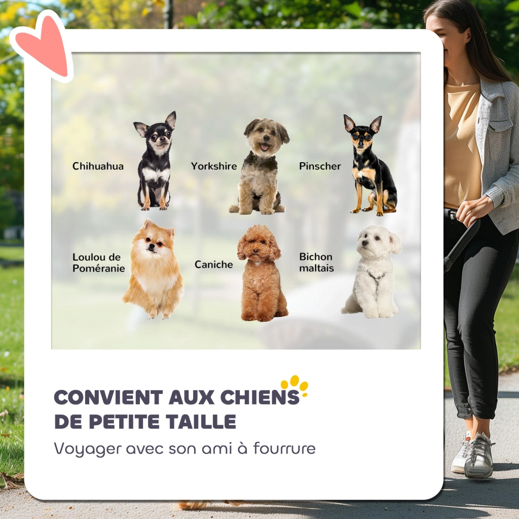 Carrello per cani ¨C Minimal ¨C Grigio chiaro