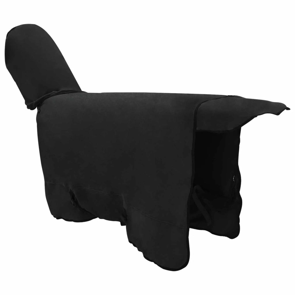 Coperta per Cavalli Nero 125 cm Poliestere 42013302