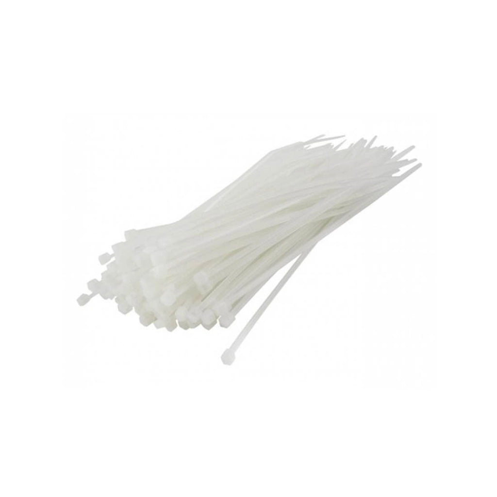 FASCETTE PL.CM.20X4,5 BL.100PZ BIANC