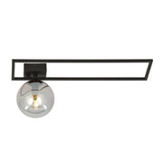 Plafoniera Emibig Imago 1xE14 dimmerabile nero/grafite