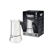 Caffettiera Venus 2 Tazze in Acciaio Inox caffè espresso Manico Ergonomico e Valvola di Sicurezza Bialetti