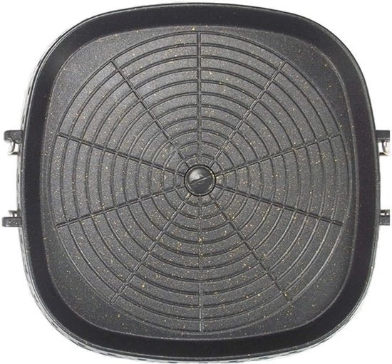 Grillpan a stile coreane con trattamento antiaderente per BBQ interno ed esterno