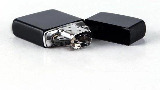Zippo Metallico Nero | Aansteker | Accendino