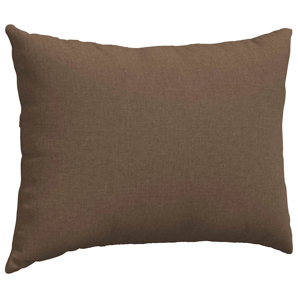 Cuscini da Divano 2 pcs Marrone 70 x 50 cm Tessuto 42013743