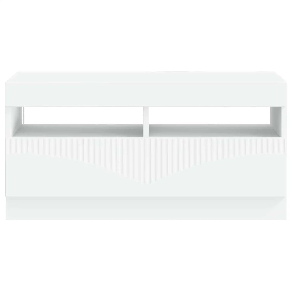 Mobile TV LED Bianco Legno ingegnerizzato 897435
