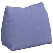 Cuscino per Schiena | Cuscino dorsale Blu jeans 45 x 20 x 35 cm Tessuto