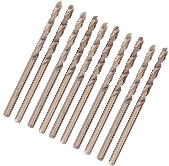 Accessorio per Trapano HSS a Twist per Acciaio Inossidabile e Metallo - Qualità Elevata - Dimensioni 1-5mm