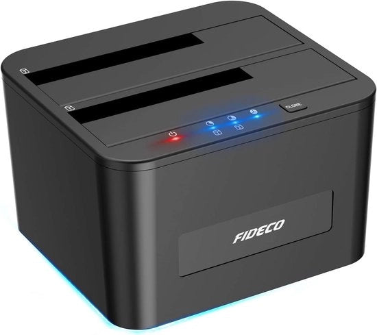 Stazione di Docking per HDD/SSD USB 3.0 per 2,5 e 3,5 pollici SATA con Supporto Offline Clone